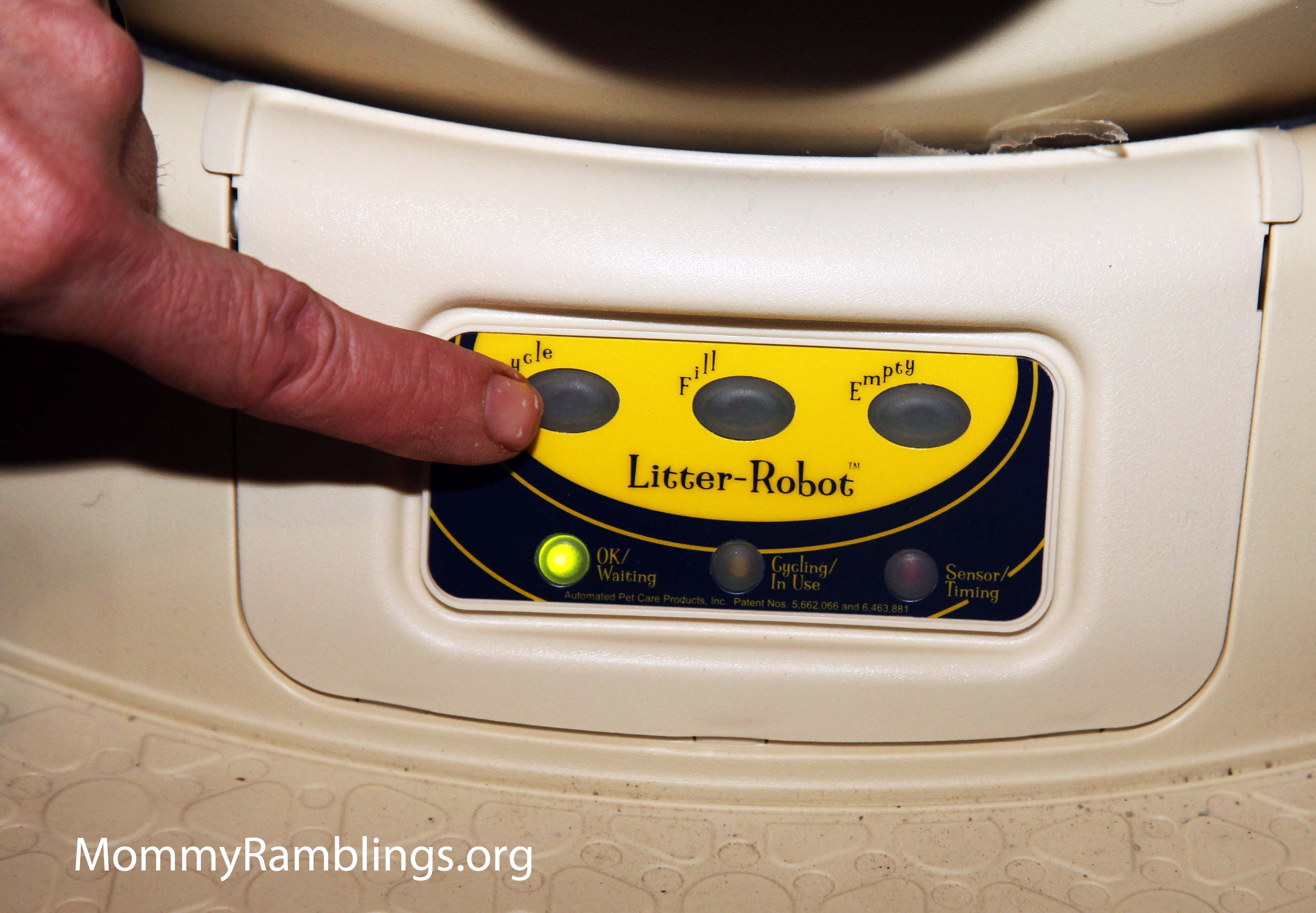 litter robot smell
