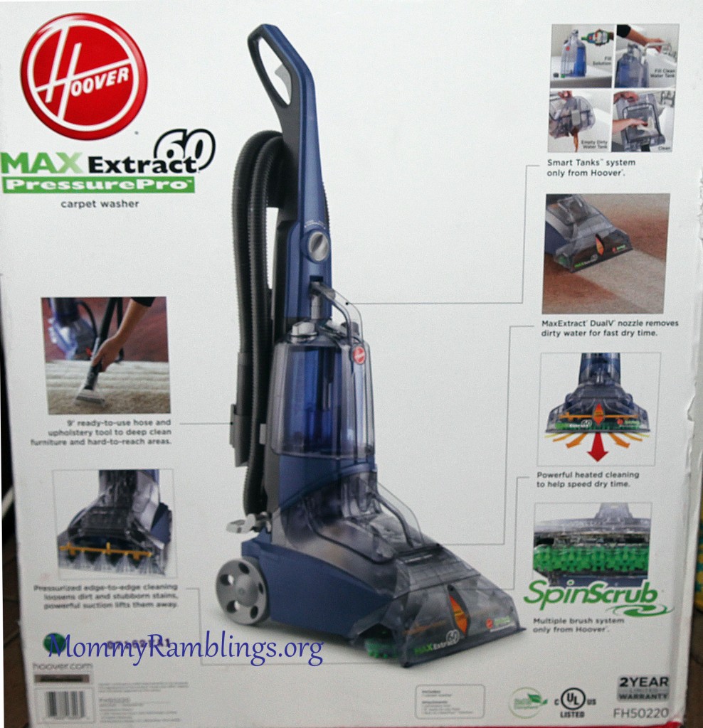 Hoover Max Extract Instruction Manual