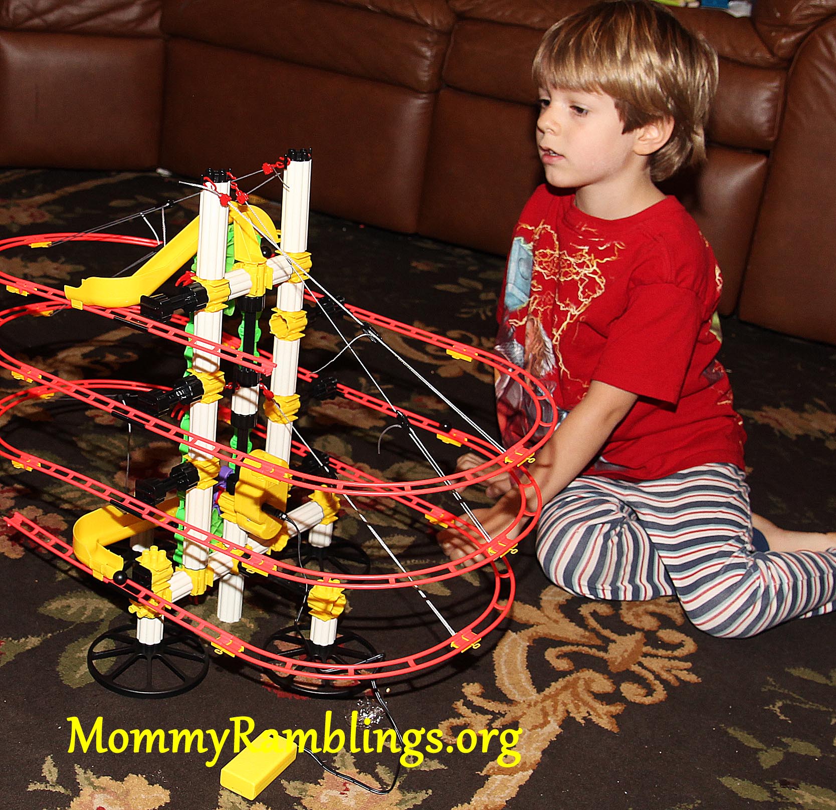 skyrail roller coaster toy