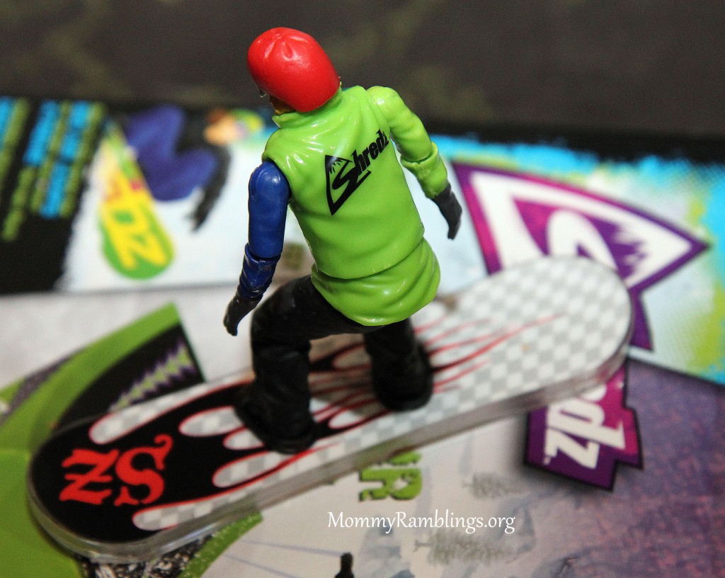 shredz snowboard toy