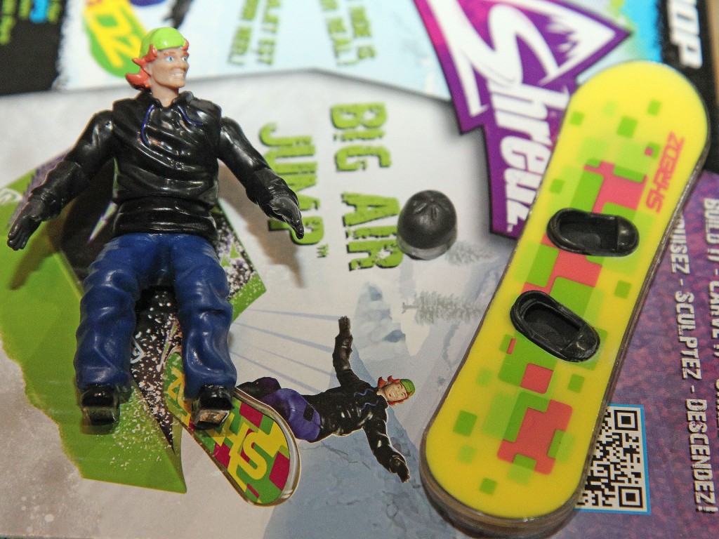 shredz snowboard toy
