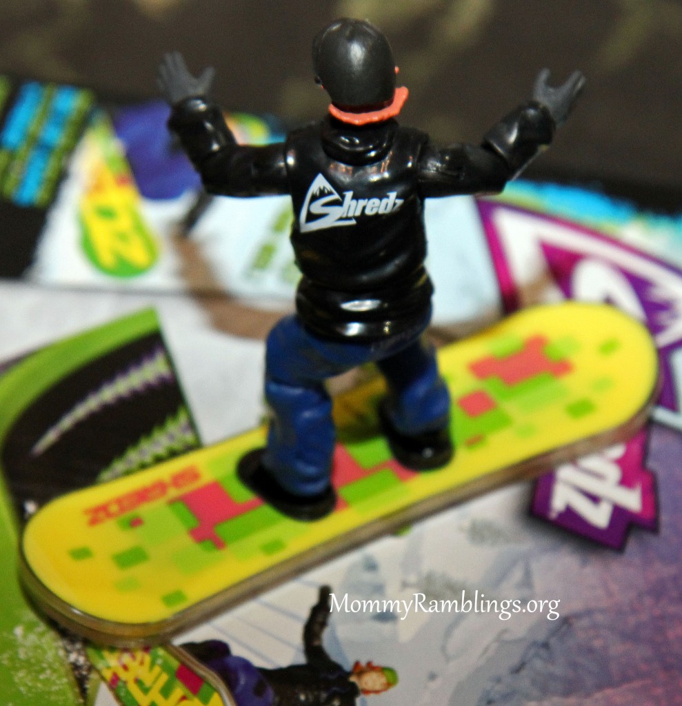 shredz snowboard toy