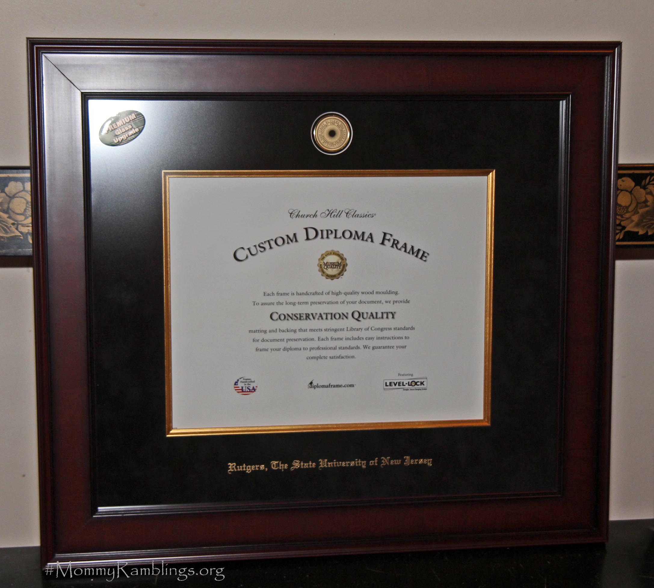 #EarnItFrameIt Official School Diploma Frame Giveaway