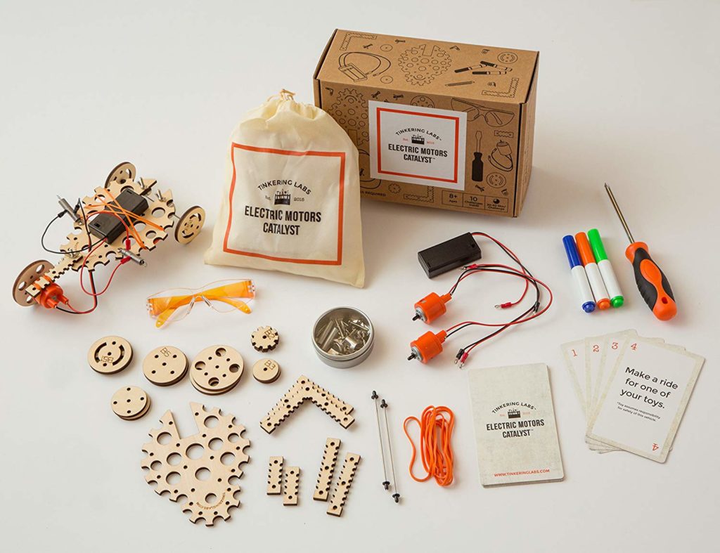 Tinkering Labs Electric Motors Catalyst Kit Giveaway | Mommy Ramblings